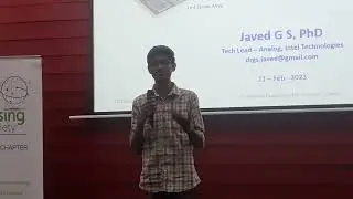 Participant Feedback 1 - Invited Talk - Femtofarad Capacitance Measurement Interface (FCMI) - RVCE
