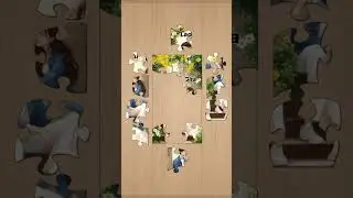 Solving Ladu and Gita 😍&hearts;️ name puzzle 🧩🧩//@jigsawpuzzle390