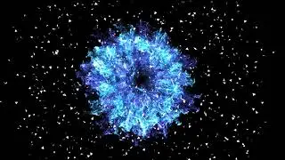 Shockwave exploding particles Free animation background 4&kappa; | Royalty free