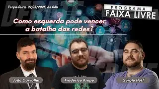 Faixa Livre 02.12.2025 | Jo&atilde;o Carvalho, Frederico Krepe e S&eacute;rgio Hoff