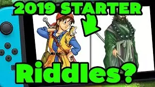 Pokemon Switch 2019 RUMOURS! STARTER POKEMON GENERATION 8 RIDDLES & Rumours!?