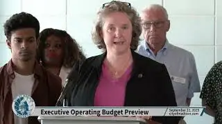 News Conference: Executive Operating Budget Preview September 22, 2025