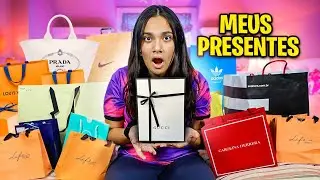 OS PRESENTES QUE EU GANHEI NO MEU ANIVERSÁRIO DE 15 ANOS - JULIANA BALTAR