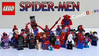 I Have A LOT Of LEGO Spider-Men Minifigures!