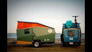 Meet Cricket: Lightweight, Rugged, Micro  Pop-Up Camper Trailer Any Car Can Tow: Micro-shelter