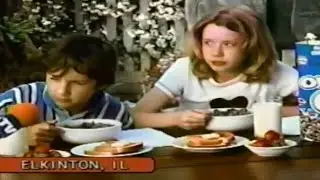 Oreo O's Cereal spot the Cow 1999 Commercial
