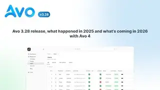 Avo 3.28 release, what happened in 2025 and what's coming in 2026 with Avo 4