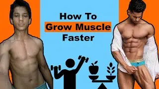 How to Grow Muscle FASTER 💪🏼🔥 || FitManjeet