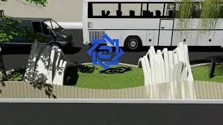 Parametric Road Divider Design || Interior Designer || Shada Rong Studio