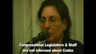 CODEX ALIMENTARIUS - Food as a weapon - Dr Rima Laibow  5of5