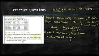 sql Practice1 | Question with answers | Mysql Questions