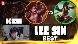 🔴 KZH Lee Sin vs Nidalee Jungle 1400 LP (Best Lee Sin) - KZH Lee Sin Guide