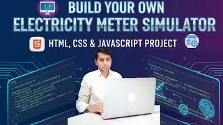 🚀 Smart Electricity Meter with Day/Night Switch | HTML CSS JS Project