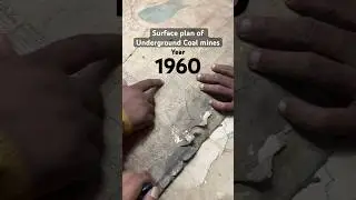 Underground Mines plan of year 1960
