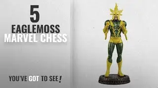 Top 10 Eaglemoss Marvel Chess [2018]: Eaglemoss Marvel Chess Collection Electro Black Pawn Chess