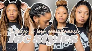 7 Low Maintenance Loc Styles | Part 2 | Bare Loc Logic