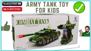 Transformer Robot - Army Tank Toy | transformer robot tank toy for kids | tank car toy | army tanks