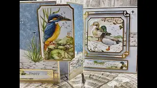 Crafting with Hunkydorys Botanical Birds  - Wonderful Wetlands