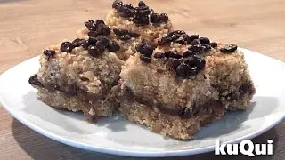 Caramelita Bars - Einfach himmlisch in Kombination mit Eiscreme! Lecker kochen mit kuQui!