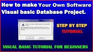 Visual Basic Tutorial | How to Make setup file for your software | Visual Basic Database Application