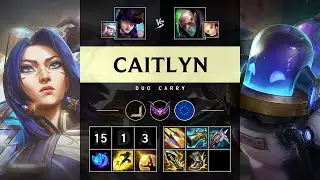 Caitlyn ADC vs Singed: Legendary - EUW Master Patch 14.24