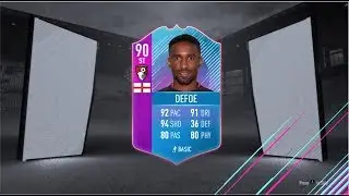 FIFA 18 90 DEFOE PLAYER REVIEW | 90 SBC JERMAIN DEFOE | FIFA 18 ULTIMATE TEAM