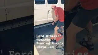 1999 Ford E-Series Van | Side Step Running Board Installation #vanbuild #vanlife #diy