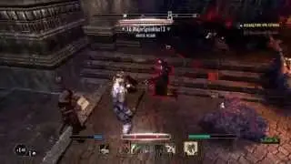 The Elder Scrolls Online PvP: 1v2 Guamadness Vs Majorsprinklez13 + shadowkilla116 Dk Tank vvs 2Dks