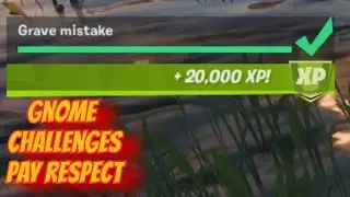✅ Grave Mistake - GNOME CHALLENGES *NEW* Fortnite secret challenge
