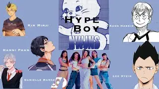Haikyuu Characters as New Jeans Members | 500sub SPECIAL | ld0ntkn0wanyb0dy 2/4
