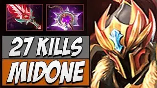 Secret.Midone Dragon Knight - 27 KILLS | Dota Gameplay