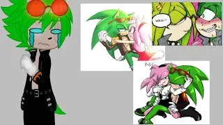 Sonic characters react to ships (Scourge x ???)