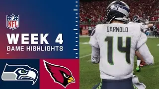 Seahawks vs Cardinals Week 4 Simulation Highlights | Madden 26 Rosters