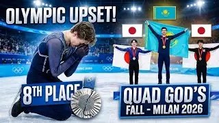 The Fall of the Quad God: Ilia Malinin&rsquo;s Shocking Olympic Upset ⛸️