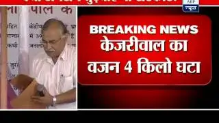 Arvind Kejriwal loses four kg weight
