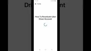 How To Reactivate Uber Driver Account #uber #ubereats #uberdriver #reactivate #deactivated