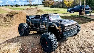 Arrma Mojavition MT. Mojave/Infraction conversion. BIG SHOW at the Old spot