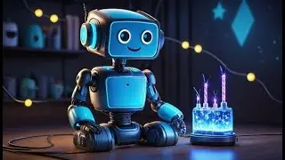Маленький робот-громыхающий | Динамичная детская песенка и стишок для детей