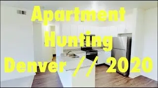 APARTMENT HUNTING IN DENVER // 2020
