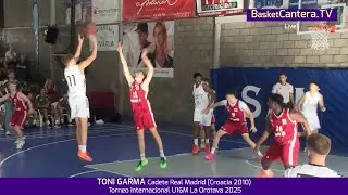 TONI GARMA Cadete Real Madrid (Croacia 2010).- Torneo Internacional U16M Villa de La Orotava 2025