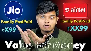 Jio Vs Airtel Family Postpaid Plans - Which One is Best For You ?