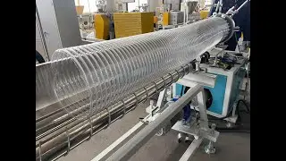 polyurethane TPU air duct extruder machine equipment
