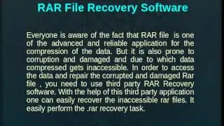 RAR File Recovery Software Review