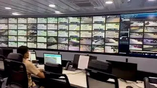A futuristic command & control center at Gurugram Smart City