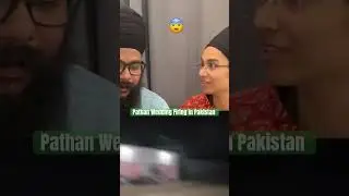 Short: Indian Couple Reaction to Pathan Wedding Firing in Pakistan #reactionvideo #weddingfiring