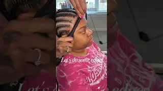 Edges laid to perfection ✨ watch the results #hairtok #edgecontrol