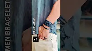 🔥 QUADRA-FUSION INFINITY BLACK | The Ultimate Leather Bracelet for Men | The Men Thing