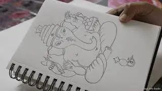 How to Draw A Ganesh with Pencil Drawing | Pencil Art for Beginners #1
