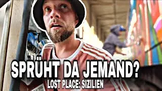 LOSTPLACE auf SIZILIEN - GRAFFITI an Zügen + ÜBERRASCHUNG im INNEREN (re-upload)