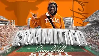 BREAKING: Corey Wells COMMITS to the Longhorns! | Texas Recruiting | Steve Sarkisian | NCAA | NIL